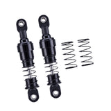 Maxbell 2 Pieces 1:10 RC Car Shock Absorber Metal Spring for Crawler Vehicles Trucks black