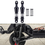 Maxbell 2 Pieces 1:10 RC Car Shock Absorber Metal Spring for Crawler Vehicles Trucks black
