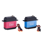 Maxbell 35kg Digital Servo Aluminum Alloy Gear Servo for 1/10 RC Car RC Boat Crawler red
