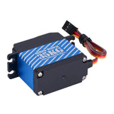 Maxbell 35kg Digital Servo Aluminum Alloy Gear Servo for 1/10 RC Car RC Boat Crawler blue