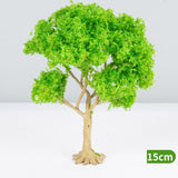 Maxbell 3x Model Trees Diorama Tree for Railway Building Model DIY Scenery Landscape green trees