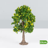 Maxbell 3x Model Trees Diorama Tree for Railway Building Model DIY Scenery Landscape yellow fruit trees