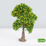 Maxbell 3x Model Trees Diorama Tree for Railway Building Model DIY Scenery Landscape yellow fruit trees