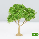 Maxbell 3x Model Trees Diorama Tree for Railway Building Model DIY Scenery Landscape white flower trees