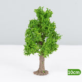 Maxbell 3x Model Trees Diorama Tree for Railway Building Model DIY Scenery Landscape tower shaped tree