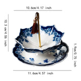 Maxbell Ceramic Tea Strainer Filter Unique Kung Fu Tea Filter for Desk Home Teahouse