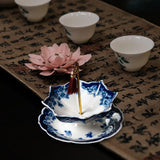 Maxbell Ceramic Tea Strainer Filter Unique Kung Fu Tea Filter for Desk Home Teahouse