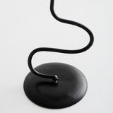 Maxbell Iron Candle Holder Retro Pillar Candles Stand for Living Room Hotel Tabletop L