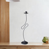 Maxbell Iron Candle Holder Retro Table Centerpiece for Banquet Anniversary Fireplace