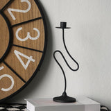 Maxbell Iron Candle Holder Retro Table Centerpiece for Banquet Anniversary Fireplace