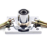 Maxbell Pole Dance Fixed Flange Plate Rectangular Top Plate for Home Ceiling Roofing