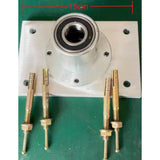 Maxbell Pole Dance Fixed Flange Plate Rectangular Top Plate for Home Ceiling Roofing