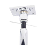 Maxbell Pole Dance Fixed Flange Plate Rectangular Top Plate for Home Ceiling Roofing