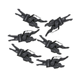 Maxbell 6x HO Scale Train Coupler Portable Hobby Train Couplers for 1/87 Accessories