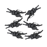 Maxbell 6x HO Scale Train Coupler Portable Hobby Train Couplers for 1/87 Accessories