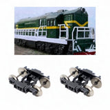 Maxbell HO Scale 1:87 Model Train Bogies Easy to Install Diorama Railway Accessories 2 pcs