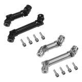Maxbell 2 Pieces 1/18 RC Car Drive Shaft RC Transmission Shaft for RC Vehicles argent