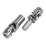 Maxbell 2 Pieces 1/18 RC Car Drive Shaft RC Transmission Shaft for RC Vehicles argent