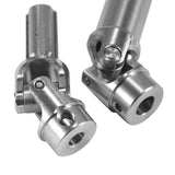 Maxbell 2 Pieces 1/18 RC Car Drive Shaft RC Transmission Shaft for RC Vehicles argent