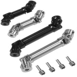Maxbell 2 Pieces 1/18 RC Car Drive Shaft RC Transmission Shaft for RC Vehicles argent