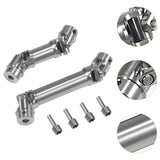 Maxbell 2 Pieces 1/18 RC Car Drive Shaft RC Transmission Shaft for RC Vehicles argent
