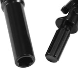 Maxbell 2 Pieces 1/18 RC Car Drive Shaft RC Transmission Shaft for RC Vehicles black