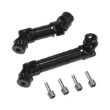 Maxbell 2 Pieces 1/18 RC Car Drive Shaft RC Transmission Shaft for RC Vehicles black