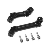 Maxbell 2 Pieces 1/18 RC Car Drive Shaft RC Transmission Shaft for RC Vehicles black