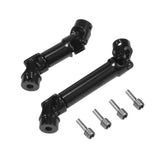 Maxbell 2 Pieces 1/18 RC Car Drive Shaft RC Transmission Shaft for RC Vehicles black