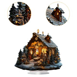 Maxbell 2D Acrylic Ornament Decorative Standing Ornament for Party Bookshelf Holiday Jesus
