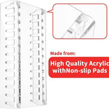 Maxbell Acrylic Game Storage Organizer Game Box Display Stand for Home Desktop