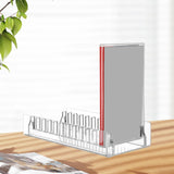 Maxbell Acrylic Game Storage Organizer Game Box Display Stand for Home Desktop