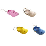Maxbell Cute Slipper Keychain Charms Accessory Gift Keyring for Girl Vacation pink