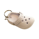 Maxbell Cute Slipper Keychain Charms Accessory Gift Keyring for Girl Vacation white