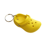 Maxbell Cute Slipper Keychain Charms Accessory Gift Keyring for Girl Vacation yellow