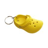 Maxbell Cute Slipper Keychain Charms Accessory Gift Keyring for Girl Vacation yellow