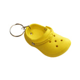 Maxbell Cute Slipper Keychain Charms Accessory Gift Keyring for Girl Vacation yellow