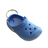 Maxbell Cute Slipper Keychain Charms Accessory Gift Keyring for Girl Vacation blue