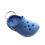 Maxbell Cute Slipper Keychain Charms Accessory Gift Keyring for Girl Vacation blue