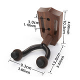 Maxbell Guitar Wall Mount Hook Display Rack Guitar Hook Mandolins Folk Guitars Banjo style A