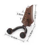 Maxbell Guitar Wall Mount Hook Display Rack Guitar Hook Mandolins Folk Guitars Banjo style C