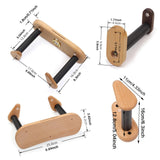 Maxbell Guitar Wall Hanger Hook for Guitar Player Gift Acoustic Guitars Bass Guitars style A