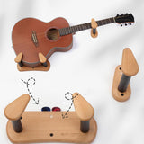 Maxbell Guitar Wall Hanger Hook for Guitar Player Gift Acoustic Guitars Bass Guitars style A