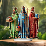 Maxbell Acrylic Jesus Ornaments Crafts Statue of Jesus for Table Dining Room Cabinet