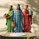 Maxbell Acrylic Jesus Ornaments Crafts Statue of Jesus for Table Dining Room Cabinet