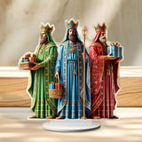 Maxbell Acrylic Jesus Ornaments Crafts Statue of Jesus for Table Dining Room Cabinet