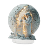 Maxbell Christmas Jesus Decoration with Light Sculpture for Desktop Office Christmas