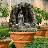 Maxbell Christmas Acrylic Yard Stake Virgin Mary and Jesus Garden Sign for Christmas