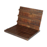 Maxbell Challenge Specie Stand Case Versatile Specie Shelf for Vacation Present Badges