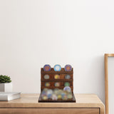 Maxbell Challenge Specie Stand Case Versatile Specie Shelf for Vacation Present Badges